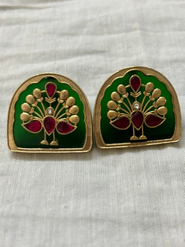 Peackock studs - Image 4