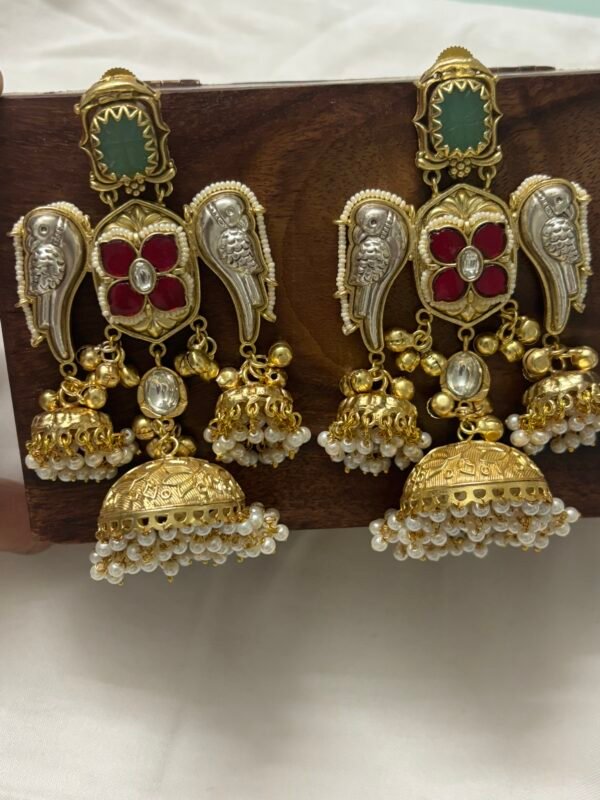 Long Jhumka Earrings
